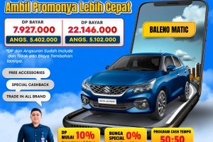 Promo Suzuki Baleno Akhir Tahun 2024