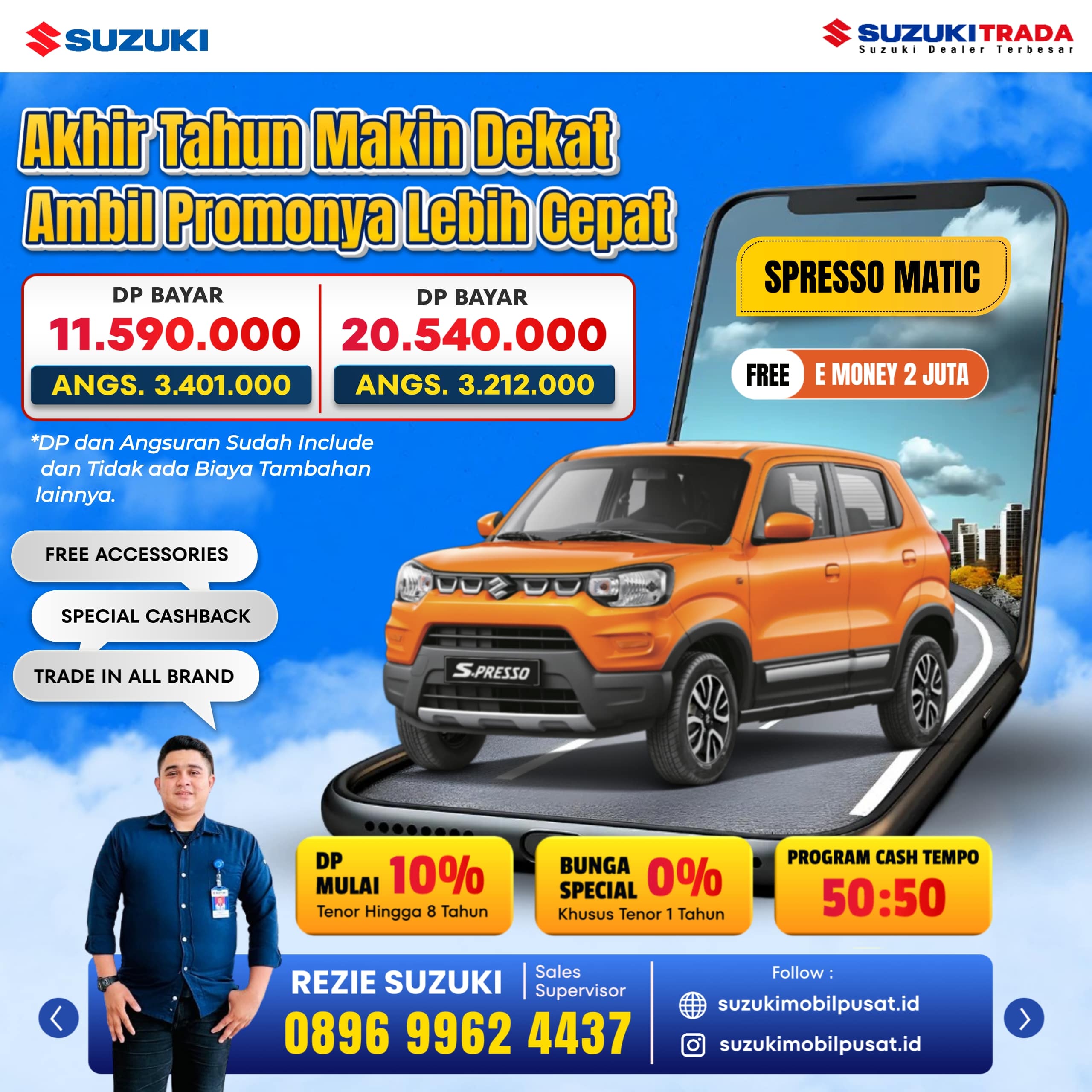 Promo Suzuki Spresso Akhir Tahun 2024